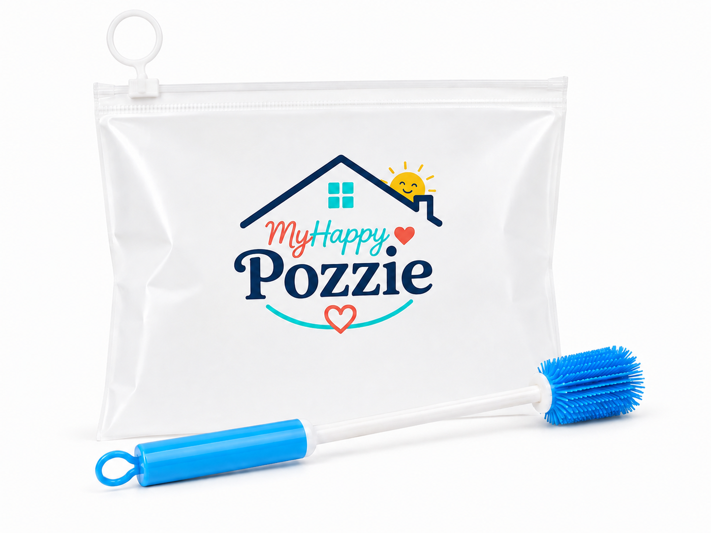 Multi-purpose Silicone Cup Brush with Long Handle