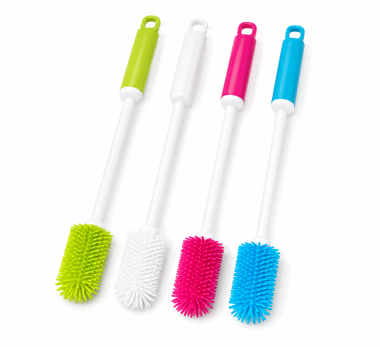 Multi-purpose Silicone Cup Brush with Long Handle