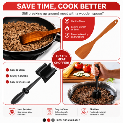 Multi-Purpose Meat Chopper & Food Masher