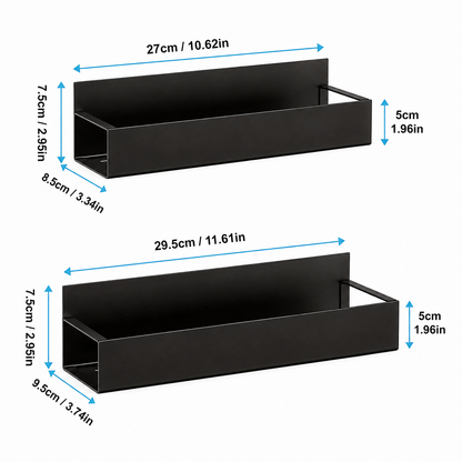 Magnetic Fridge Storage Shelf | No-Drill Kitchen Organizer